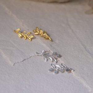 Athena Ear Climber Gold Plated