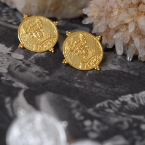 Legong Stud Gold Plated