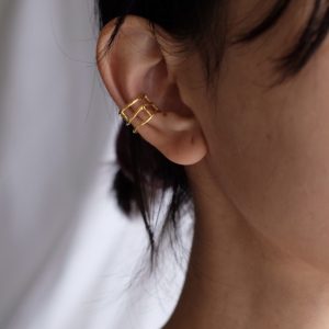 Pagar Ear Cuff Gold Plated